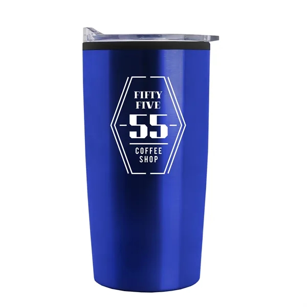 18 oz Stainless Steel Straight Wall Tumbler With Polypropylene Liner. 20... from ASI 40480 Koozie Group