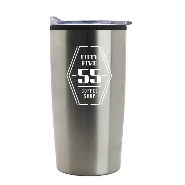 18 oz Stainless Steel Straight Wall Tumbler With Polypropylene Liner. 20... from ASI 40480 Koozie Group