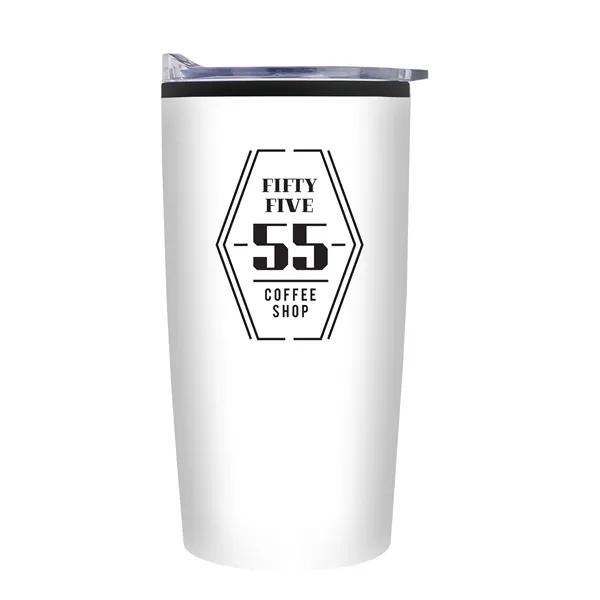 18 oz Stainless Steel Straight Wall Tumbler With Polypropylene Liner. 20... from ASI 40480 Koozie Group