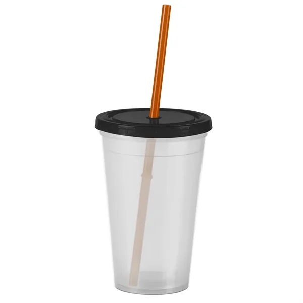 16 oz Insulated Straw Tumbler... from ASI 40480 Koozie Group