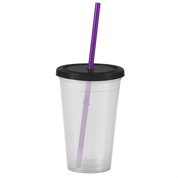 16 oz Insulated Straw Tumbler... from ASI 40480 Koozie Group
