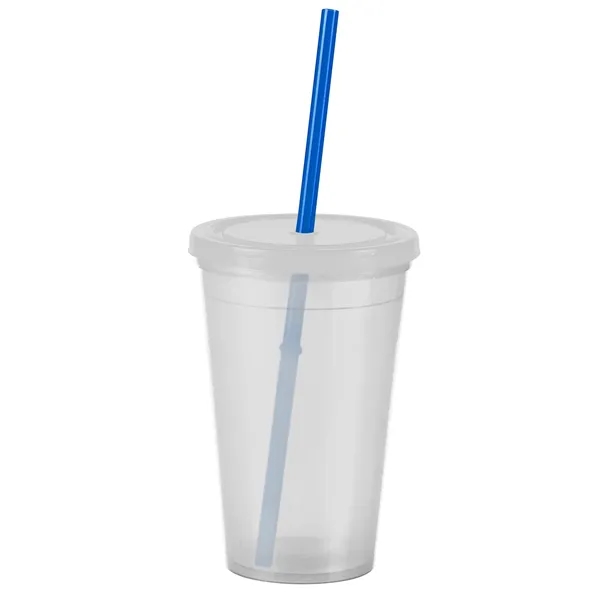 16 oz Insulated Straw Tumbler... from ASI 40480 Koozie Group