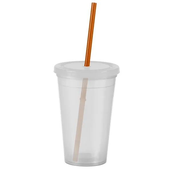 16 oz Insulated Straw Tumbler... from ASI 40480 Koozie Group