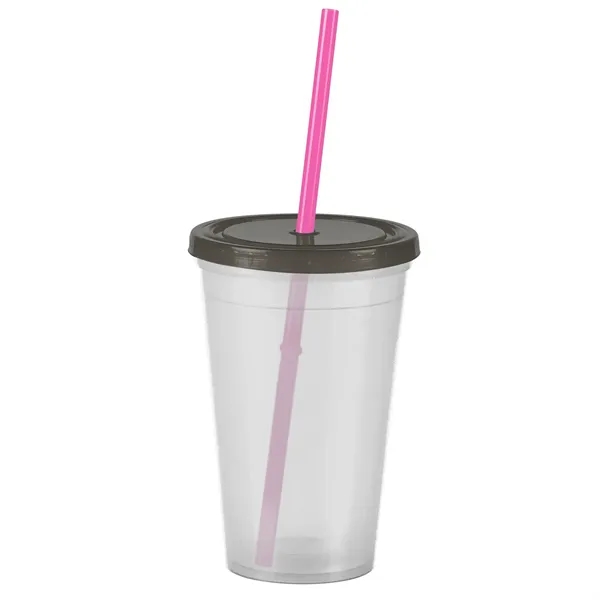 16 oz Insulated Straw Tumbler... from ASI 40480 Koozie Group