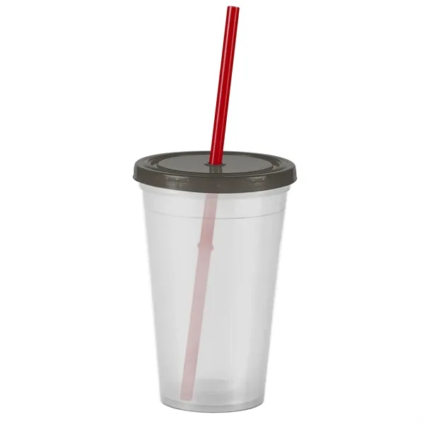 16 oz Insulated Straw Tumbler... from ASI 40480 Koozie Group
