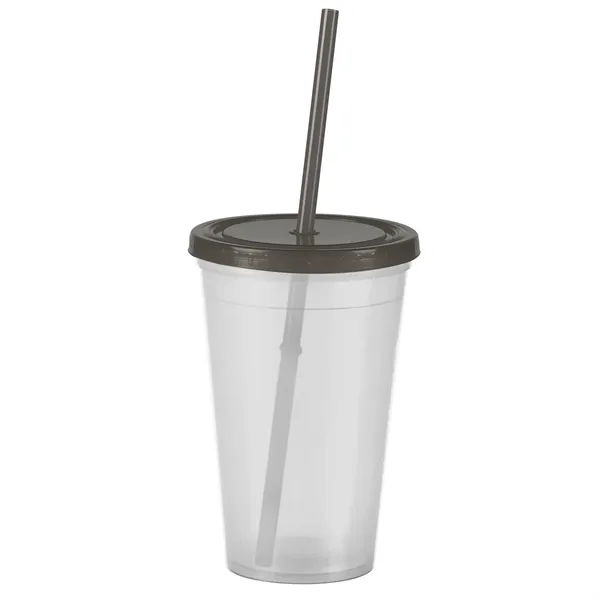 16 oz Insulated Straw Tumbler... from ASI 40480 Koozie Group
