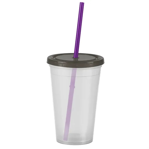 16 oz Insulated Straw Tumbler... from ASI 40480 Koozie Group