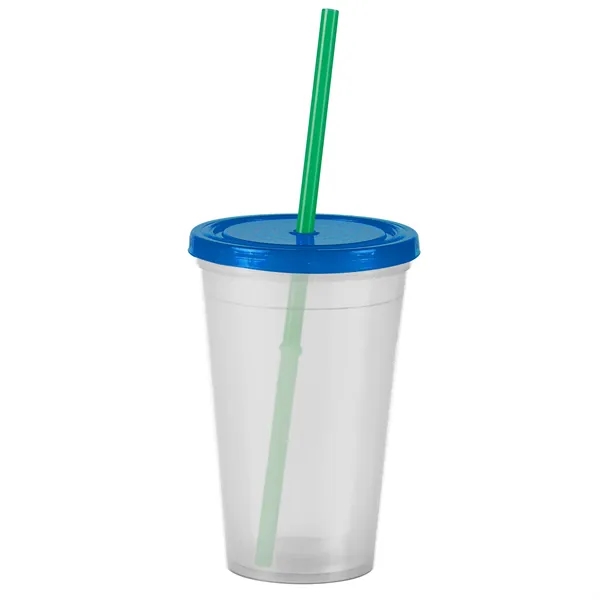16 oz Insulated Straw Tumbler... from ASI 40480 Koozie Group