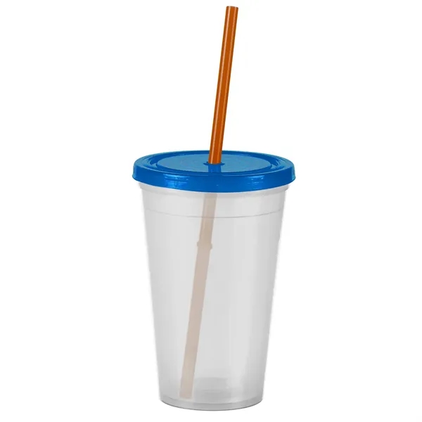 16 oz Insulated Straw Tumbler... from ASI 40480 Koozie Group