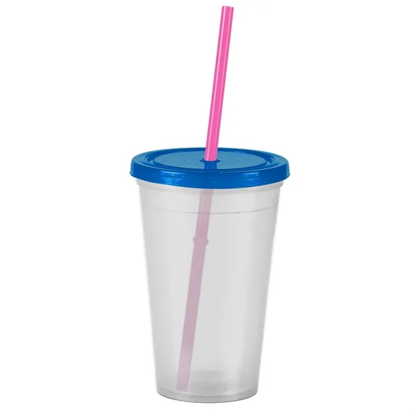 16 oz Insulated Straw Tumbler... from ASI 40480 Koozie Group