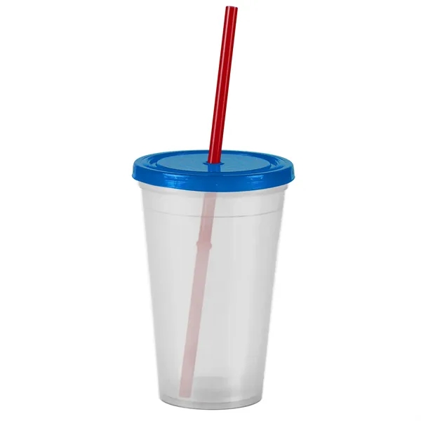 16 oz Insulated Straw Tumbler... from ASI 40480 Koozie Group