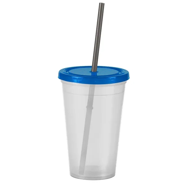 16 oz Insulated Straw Tumbler... from ASI 40480 Koozie Group