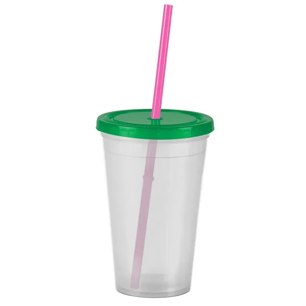 16 oz Insulated Straw Tumbler... from ASI 40480 Koozie Group