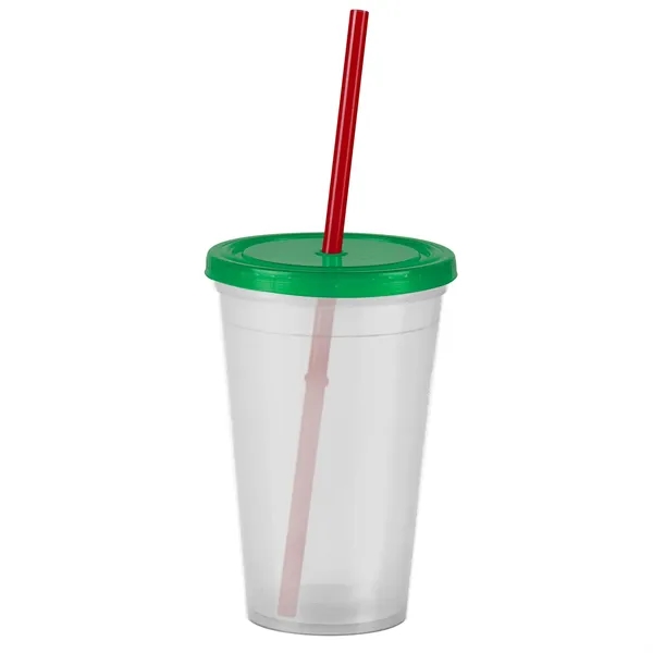 16 oz Insulated Straw Tumbler... from ASI 40480 Koozie Group