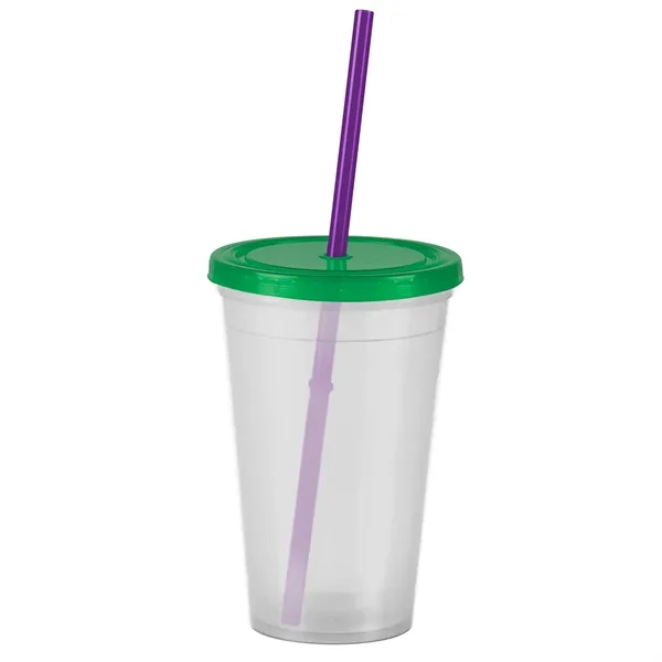 16 oz Insulated Straw Tumbler... from ASI 40480 Koozie Group