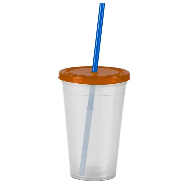 16 oz Insulated Straw Tumbler... from ASI 40480 Koozie Group