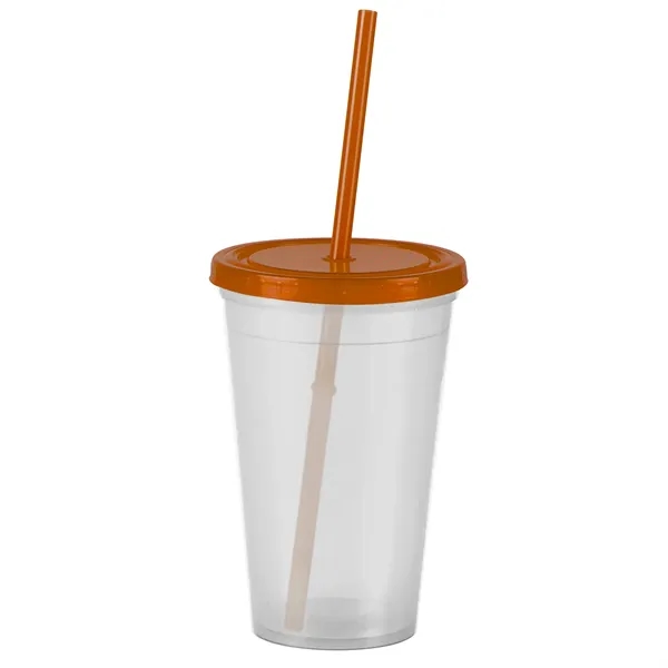 16 oz Insulated Straw Tumbler... from ASI 40480 Koozie Group