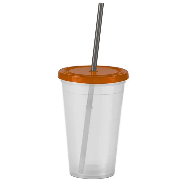16 oz Insulated Straw Tumbler... from ASI 40480 Koozie Group