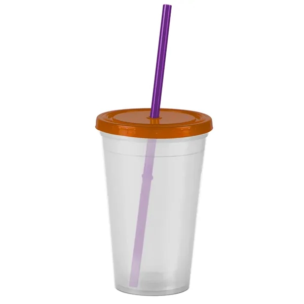 16 oz Insulated Straw Tumbler... from ASI 40480 Koozie Group