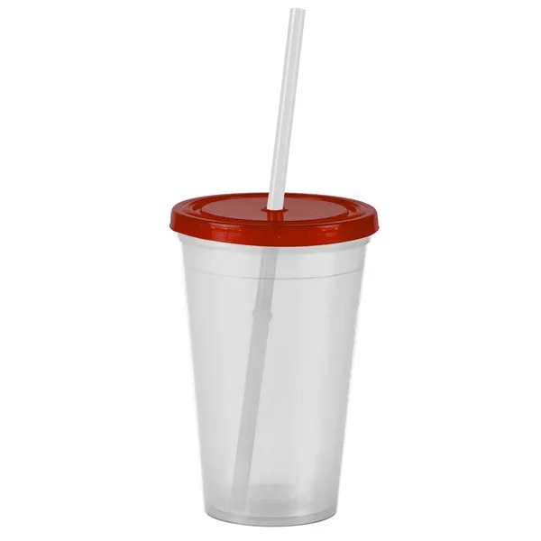 16 oz Insulated Straw Tumbler... from ASI 40480 Koozie Group