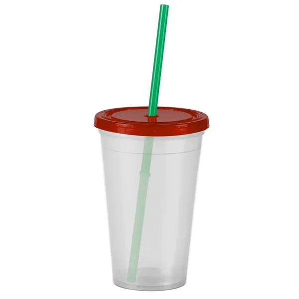 16 oz Insulated Straw Tumbler... from ASI 40480 Koozie Group