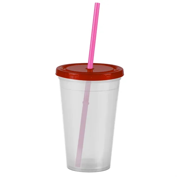 16 oz Insulated Straw Tumbler... from ASI 40480 Koozie Group
