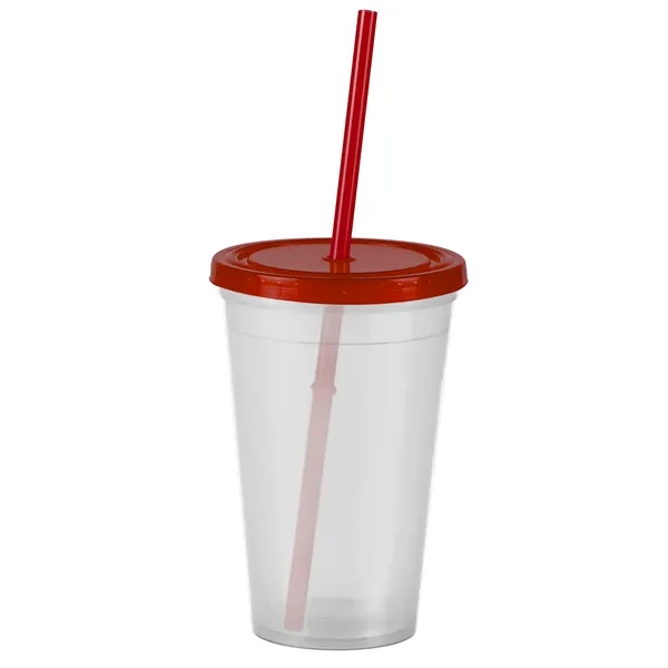 16 oz Insulated Straw Tumbler... from ASI 40480 Koozie Group