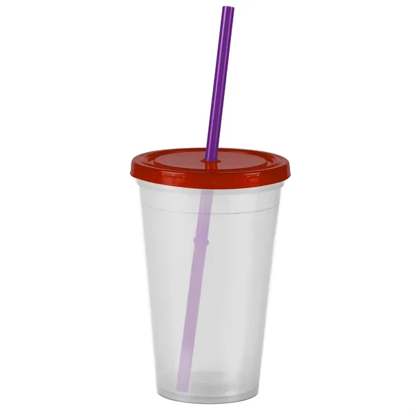 16 oz Insulated Straw Tumbler... from ASI 40480 Koozie Group