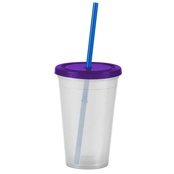 16 oz Insulated Straw Tumbler... from ASI 40480 Koozie Group