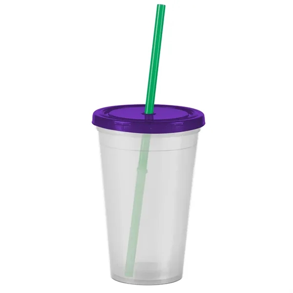 16 oz Insulated Straw Tumbler... from ASI 40480 Koozie Group