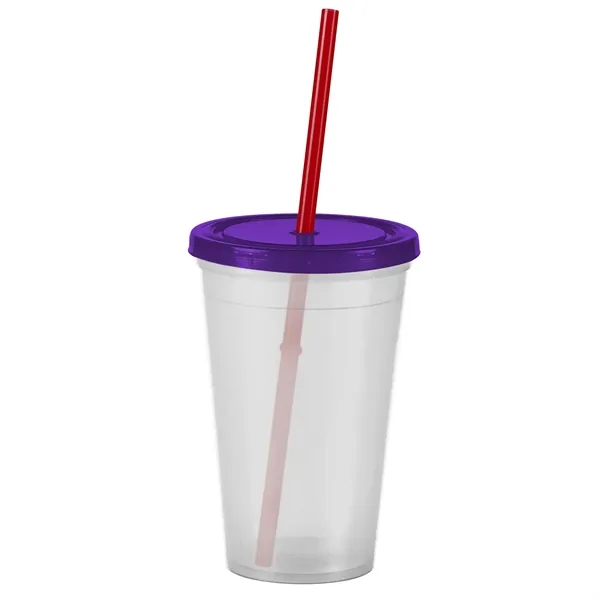 16 oz Insulated Straw Tumbler... from ASI 40480 Koozie Group