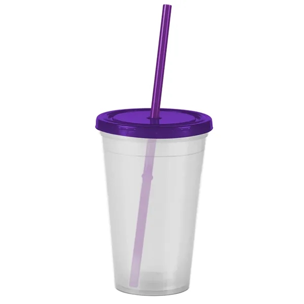 16 oz Insulated Straw Tumbler... from ASI 40480 Koozie Group