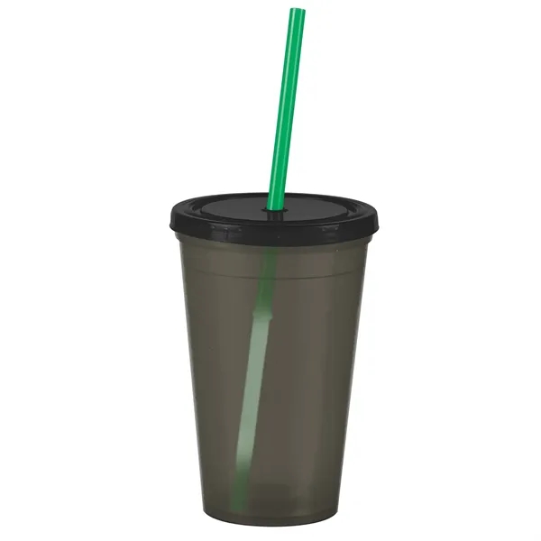 16 oz Insulated Straw Tumbler... from ASI 40480 Koozie Group