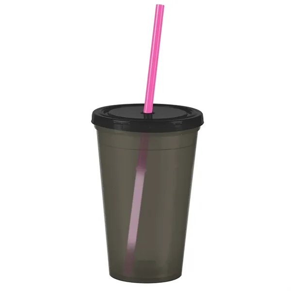 16 oz Insulated Straw Tumbler... from ASI 40480 Koozie Group