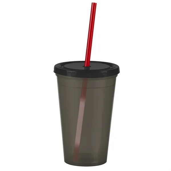16 oz Insulated Straw Tumbler... from ASI 40480 Koozie Group