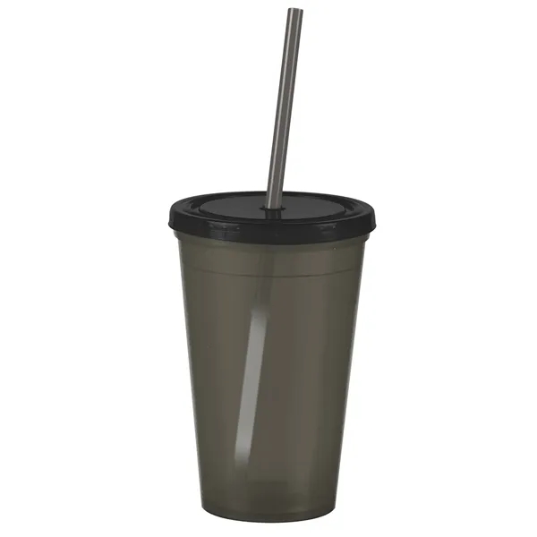 16 oz Insulated Straw Tumbler... from ASI 40480 Koozie Group