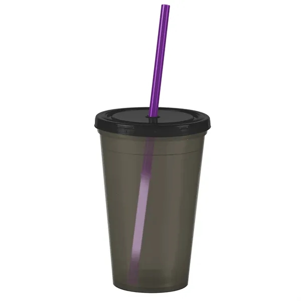 16 oz Insulated Straw Tumbler... from ASI 40480 Koozie Group
