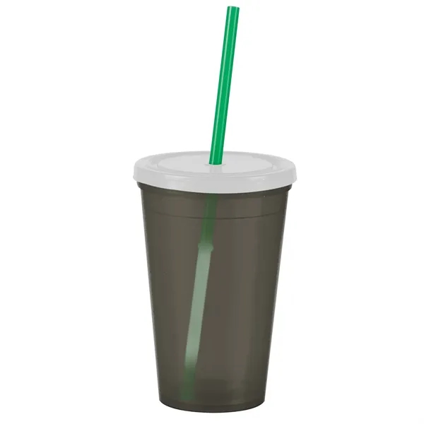 16 oz Insulated Straw Tumbler... from ASI 40480 Koozie Group
