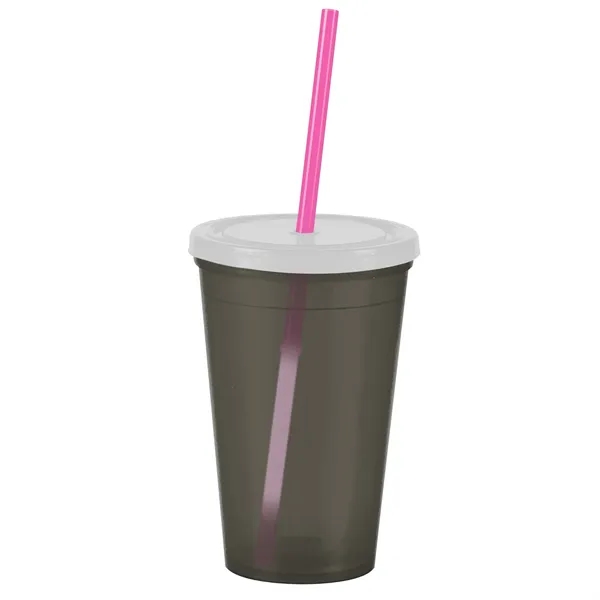16 oz Insulated Straw Tumbler... from ASI 40480 Koozie Group