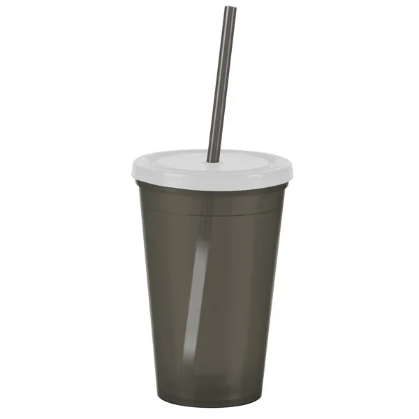 16 oz Insulated Straw Tumbler... from ASI 40480 Koozie Group