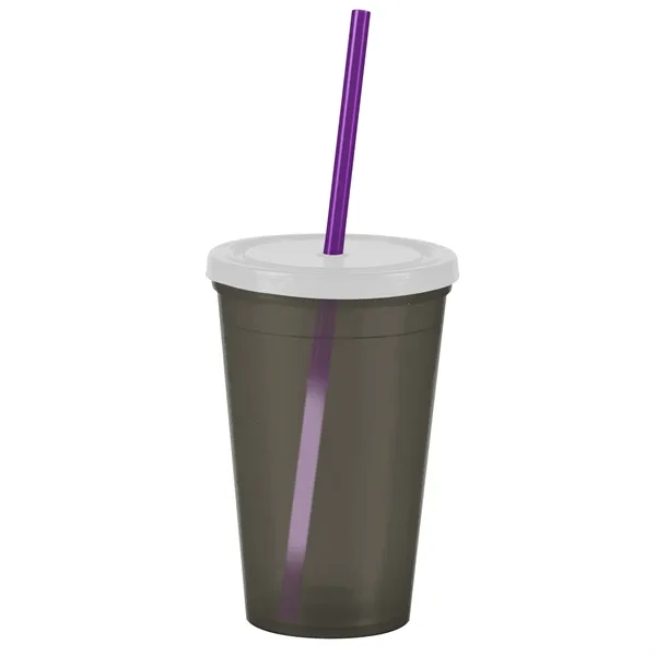 16 oz Insulated Straw Tumbler... from ASI 40480 Koozie Group