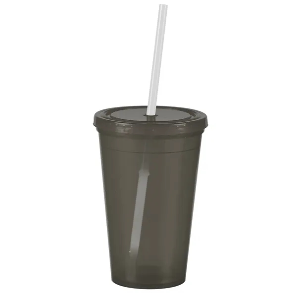 16 oz Insulated Straw Tumbler... from ASI 40480 Koozie Group