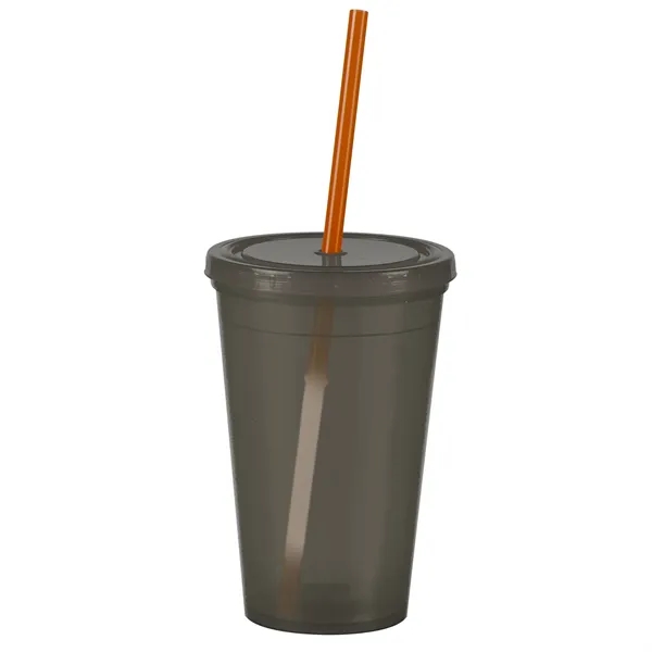 16 oz Insulated Straw Tumbler... from ASI 40480 Koozie Group