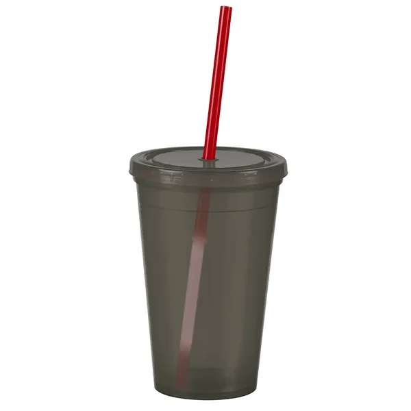 16 oz Insulated Straw Tumbler... from ASI 40480 Koozie Group