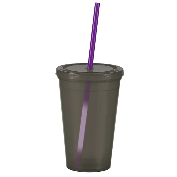 16 oz Insulated Straw Tumbler... from ASI 40480 Koozie Group