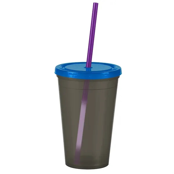 16 oz Insulated Straw Tumbler... from ASI 40480 Koozie Group
