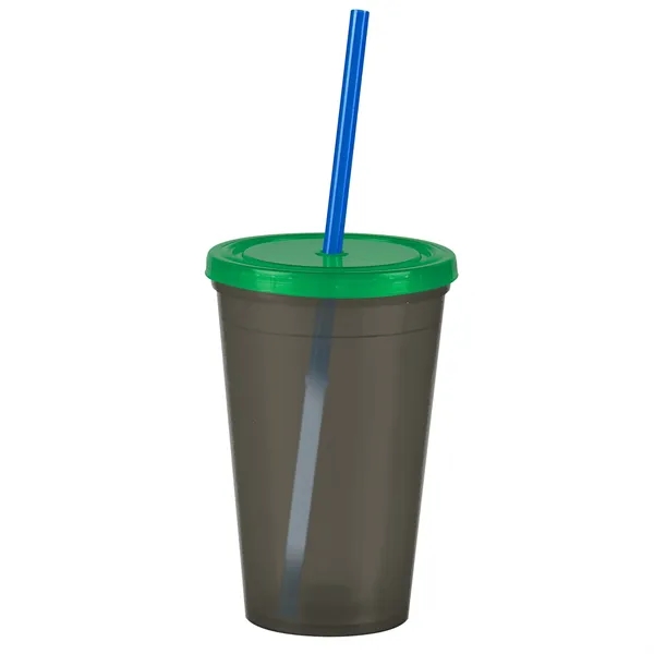 16 oz Insulated Straw Tumbler... from ASI 40480 Koozie Group