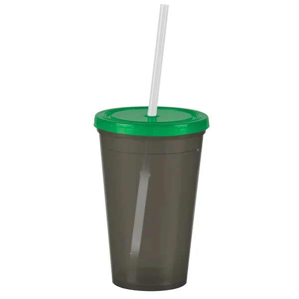 16 oz Insulated Straw Tumbler... from ASI 40480 Koozie Group