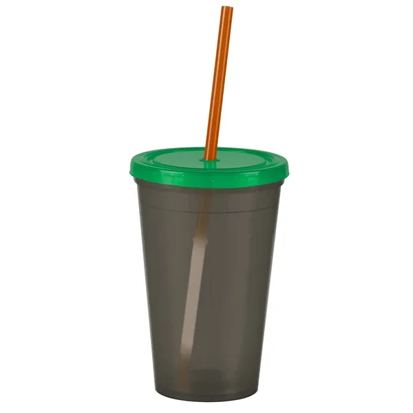 16 oz Insulated Straw Tumbler... from ASI 40480 Koozie Group