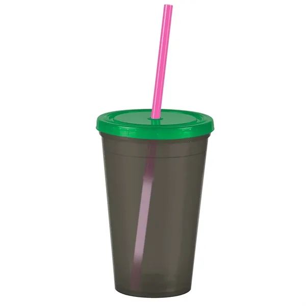 16 oz Insulated Straw Tumbler... from ASI 40480 Koozie Group
